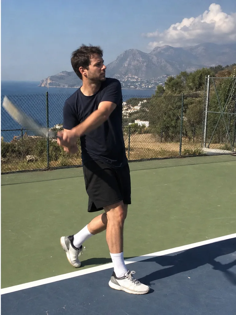 After: Mediterranean tennis club